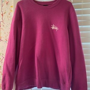 Stussy crew neck sweatshirt
